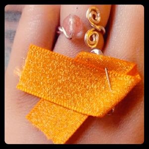 Handmade adjustable ring